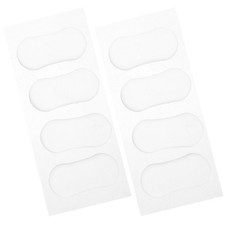 8pcs PU Toilet Seat Spacer Pads Adhesive Universal Buffer Bumpers for Toilet Lid
