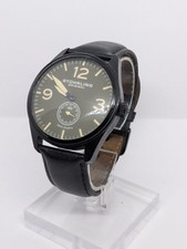 St�hrling Original GUS Aviator Men's Watch - Swiss Quartz - Black & Green - 50m