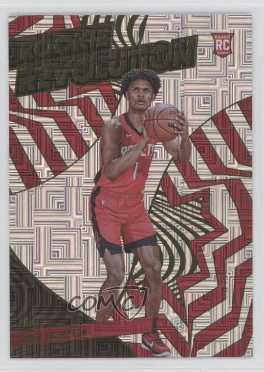 2023-24 Panini Revolution Rookie Revolution Levels Amen Thompson #15 RC 7iu