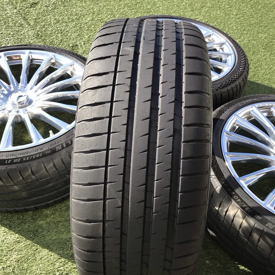 21 LLANTAS ORIGINALES PULIDAS MERCEDES S63 AMG S680 S580 OEM JUEGO DE FÁBRICA 2234012500 Foto 2 de 4