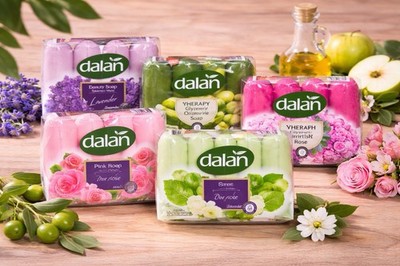 Dalan Bar Soap Vaiety pack 5 Bard Natural Fragrance Assorted Scents