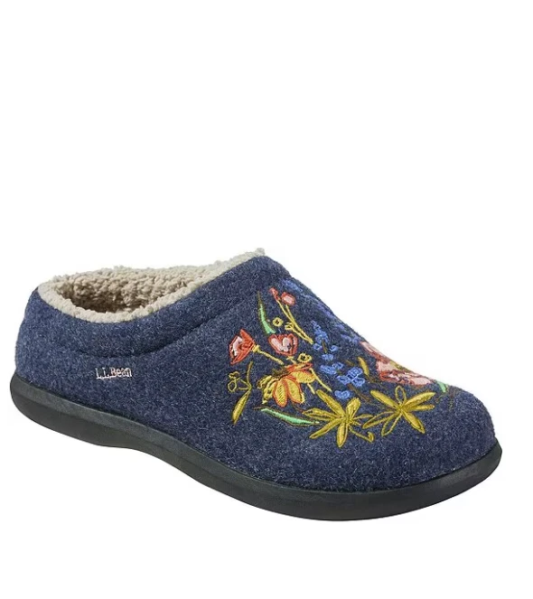 LO ÚLTIMO L.L.Bean Daybreak Scuff Motif 2 Zapatillas Florales - Noche/Jess Franks Floral Foto 2 de 4