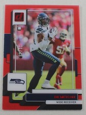 2022 Clearly Donruss DK Metcalf Red 21/49 #42