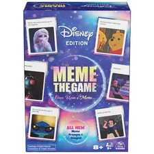 Spin Master Games, Disney Meme The Game, Card One Size, Multicolor