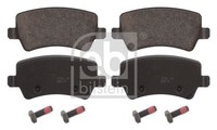 Bremsbelagsatz Scheibenbremse Febi Bilstein 16625 BremsbelÄGe Belagsatz