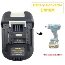 Battery Adapter Converter for Milwaukee Dewalt 18V to Makita 18V BL1830 BL1860