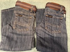 Boys Lee Jeans Size Slim Fit 5 Regular 2 Pairs New With Tags