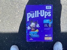 Huggies Pull-Ups Disney Junior Mickey Mouse FOR BOYS 3T-4T Total 66 New in Box