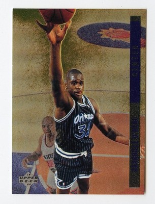 I974 SHAQUILLE O'NEAL 1993-94 UPPER DECK SE BEHIND THE GLASS G13 MAGIC RARE SP