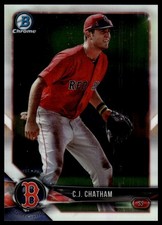 2018 Bowman C.J. Chatham #BCP117 Chrome Prospects