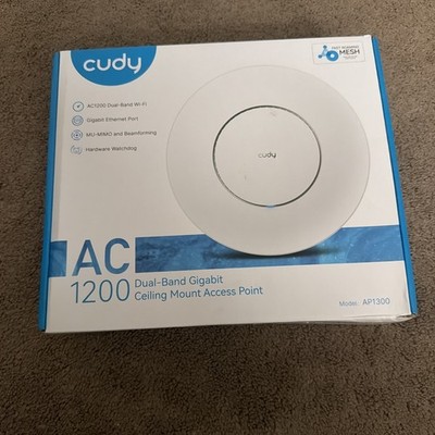 6971690792022 Cudy AP1300 Weiß Power over Ethernet (PoE) CUDY