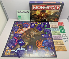 Alton Towers Resort Monopoly Board Game Wickerman Limited Edition 2018 Complete