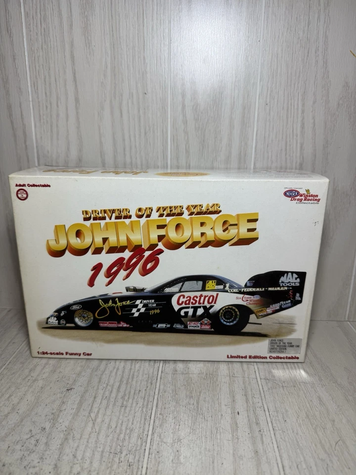 ACTION 1996 年度最佳驾驶员 约翰部队 1:24 比例 DIE-CAST NHRA — 第 3/4 张图片