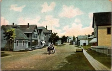 View of Main Street, Canton ME Vintage Postcard P06