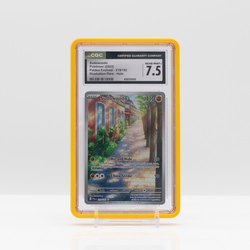 Sudowoodo graded CGC 7.5 for sale on eBay