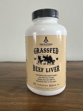 Ancestral Supplements Grassfed Beef Liver - 180 Capsules