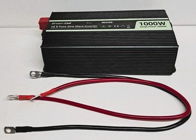 Green Cell 12-230V 1000/2000W Inverter (INV09) B Ware ohne Ersatzsicherung
