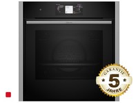Neff B64CT73N0 Pyrolyse Backofen Edelstahl Eek:A+ Pizza, Brot, Wlan, Automatik,