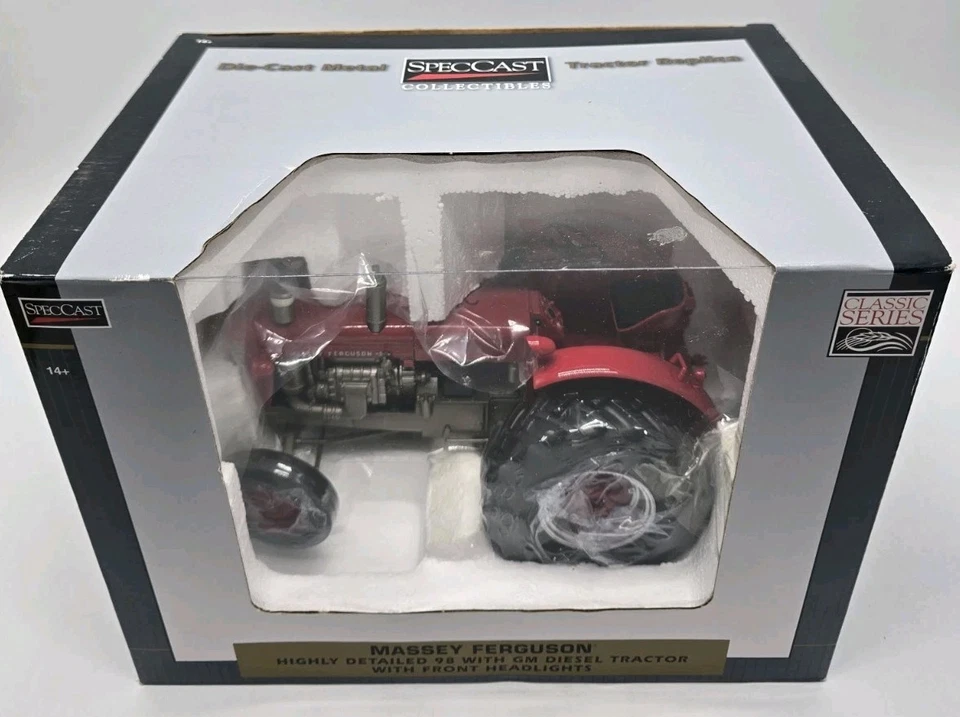 SpecCast Classic Series MASSEY FERGUSON 98 GM Diesel Tractor Front Lights 1/16 - Image 3 of 4