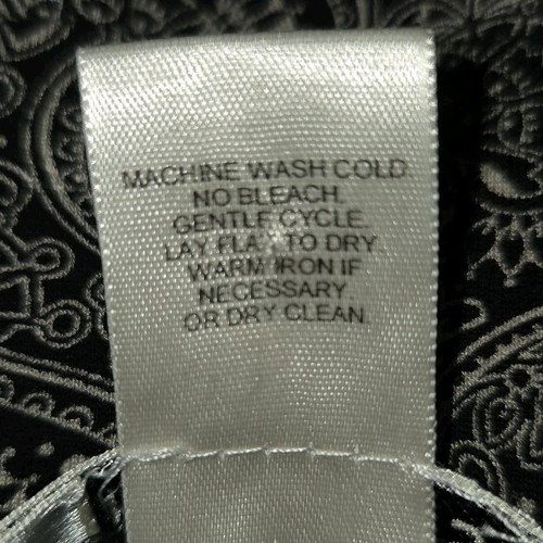 Harold's Black White Flowy Skirt Women’s XS Bohemian Knee-Length Comfort Stretch - Bild 3 von 7