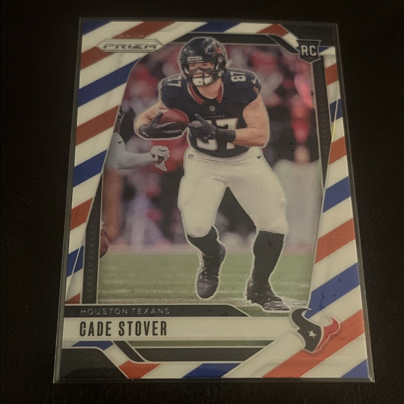 Cade Stover Rookie 2024 Panini Prizm #318 Red White Blue Prizm
