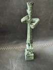 Replica of Sanxingdui Bronze Human Figure, Ancient Chinese, 10.2 in