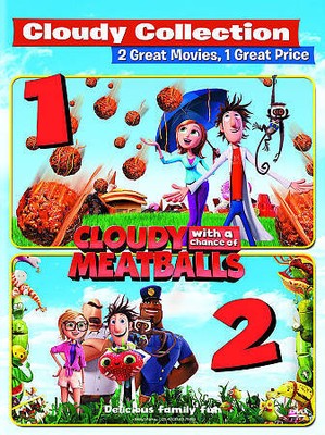 CLOUDY WITH A CHANCE OF MEATBALLS/CLOUDY WITH A CHANCE OF MEATBALLS 2 NEW DVD