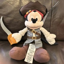 Authentic Disney Parks Pirates Of The Caribbean Mickey Plush Doll 35cm 2023 NEW