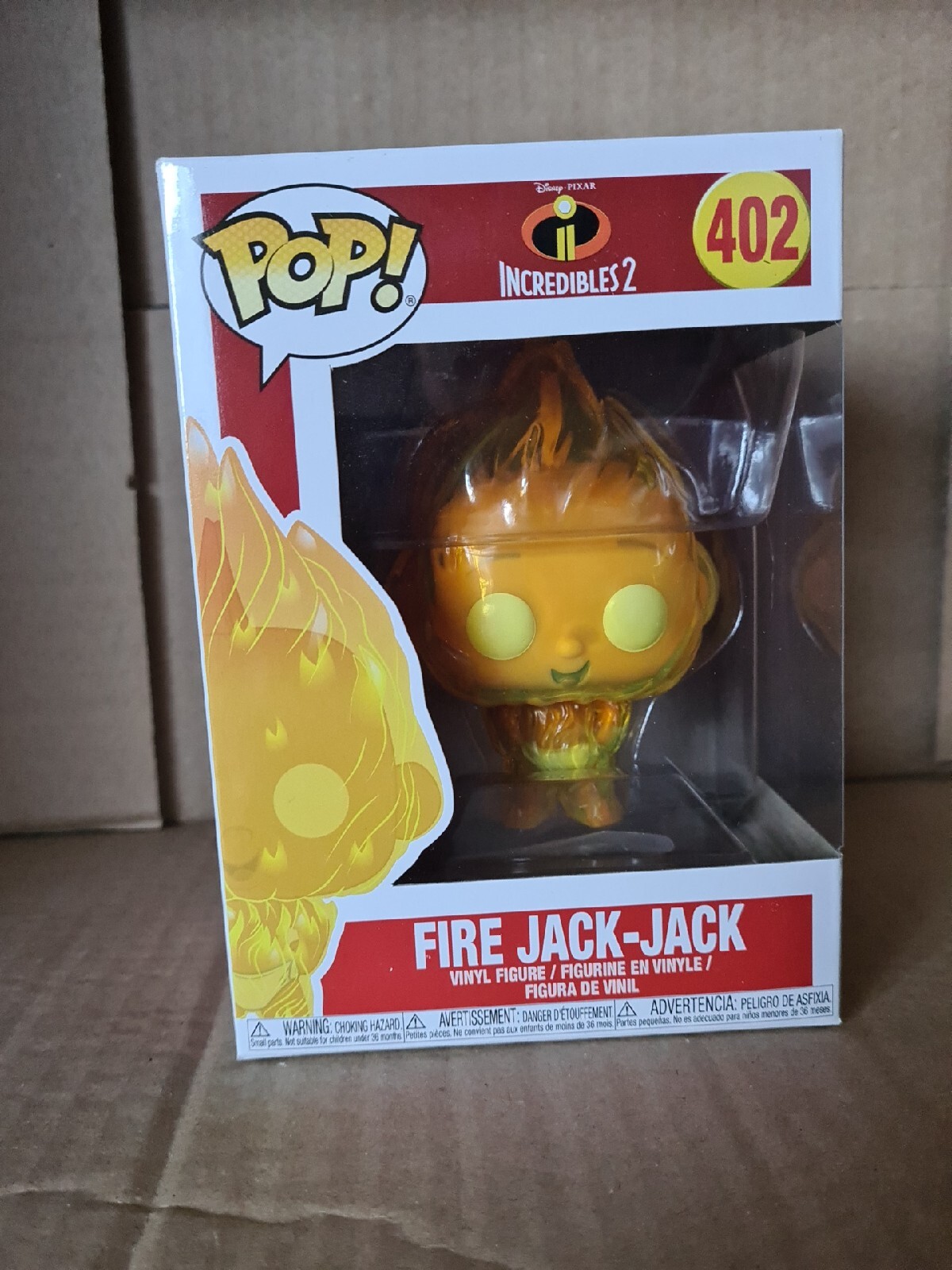 Funko Pop! Figura De Vinilo Disney Pixar Incredibles 2 Fire Jack-Jack #402