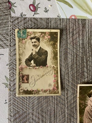 Alte Ansichtskarten ab 1900 Hochzeit Paris Andenken Farben