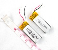 3 7v 120 mah polymer lipo battery lipo for mp3 gps headset pen glasses 401030 for sale online ebay
