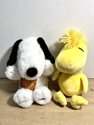Hallmark Snoopy Plush Happiness Is A Good Laugh Works & Woodstock Plush Kohl s 