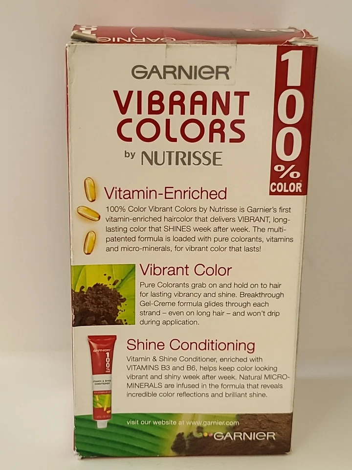 GARNIER • Color de pelo colores vibrantes #501 - MARRÓN MEDIO  Foto 3 de 4