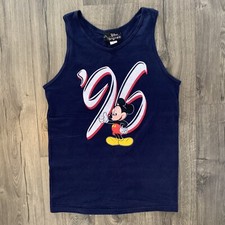 Vintage 1996 Walt Disney Originals Mickey Mouse TankTop Mens Womens Medium Shirt