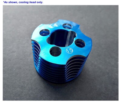 Vintage RC Car Golden Horizons Hop-UP Option Cooling Cylinder Head f/ .15 Engine