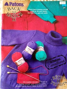 basics patons fashionable booklet 2002 pattern designs