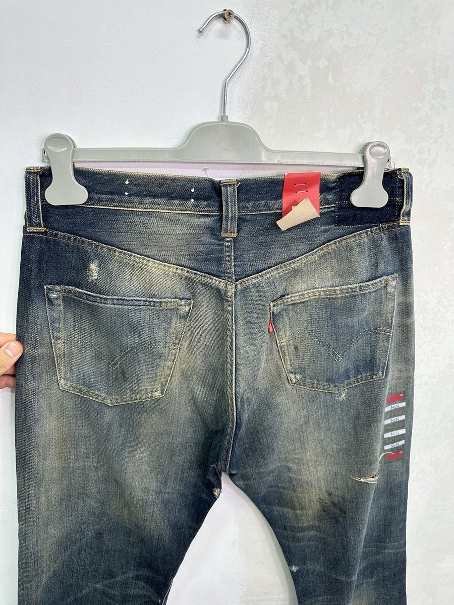 Levi's Limited Edition 573/829 Distressed Salvage Rare Jeans Levi's Limited Edition 573/829 Distressed Salvage Rare Jeans
