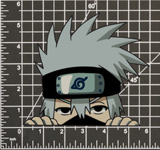 Kakashi Hatake Naruto STICKER DECAL -Peeker Peeking- 4 Different Sizes