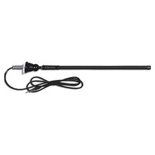 Enrock Rubber Mast Marine Boat Yacht AM/FM Radio Antenna Black 