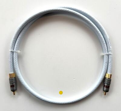 Supra Cables Trico RCA Digitalkabel  mit RCA-8SL Stecker 75 Ohm 0,7m
