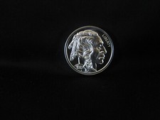 Limited Buffalo Nickel - Indian Head Commemorative 2 oz .999 Silver HR BU Round 98.94 per troy oz
