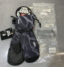 Crab Grab Clinch Mittens Unisex - / Kickass lightning ski snowboard gloves Mitts