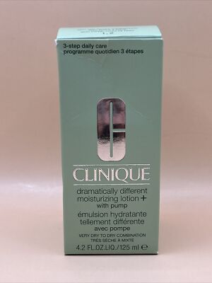 Clinique Dramatically Different Moisturizing Lotion+  4.2 fl.oz/125 ml New