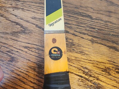 4 raquettes de tennis en bois vintage, Carnaby Majestic, Chemold