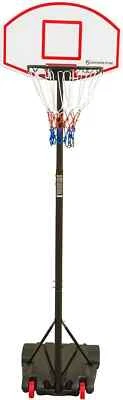 Northern Stone Junior höhenverstellbarer freistehender tragbarer Basketballständer