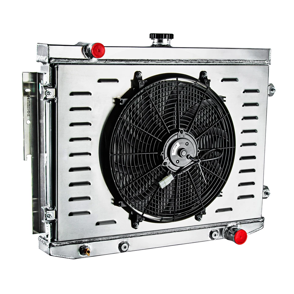 FOR 1973-74 DODGE CORONET CHARGER SATELLITE 7.2L 440 3-ROW RADIATOR SHROUD FAN Foto 3 de 4