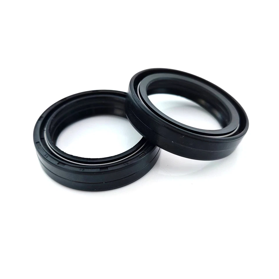 Juego de kit de sellado de aceite y polvo de horquilla delantera 46x58x11 para KAWASAKI ZZR600 Ninja ZX6R ZX-9R Foto 4 de 4