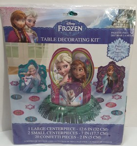 Disney Frozen Magic Elsa Anna Birthday Party Table Centerpiece