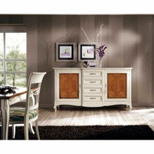  CREDENZA  INTARSIATA MADIA CONTROMOBILE   BICOLORE  PERSONALIZZABILE
