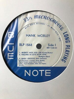 HANK MOBLEY 1568 / JAPAN DG MONO BLUE NOTE MINT SUPERB COPY | eBay